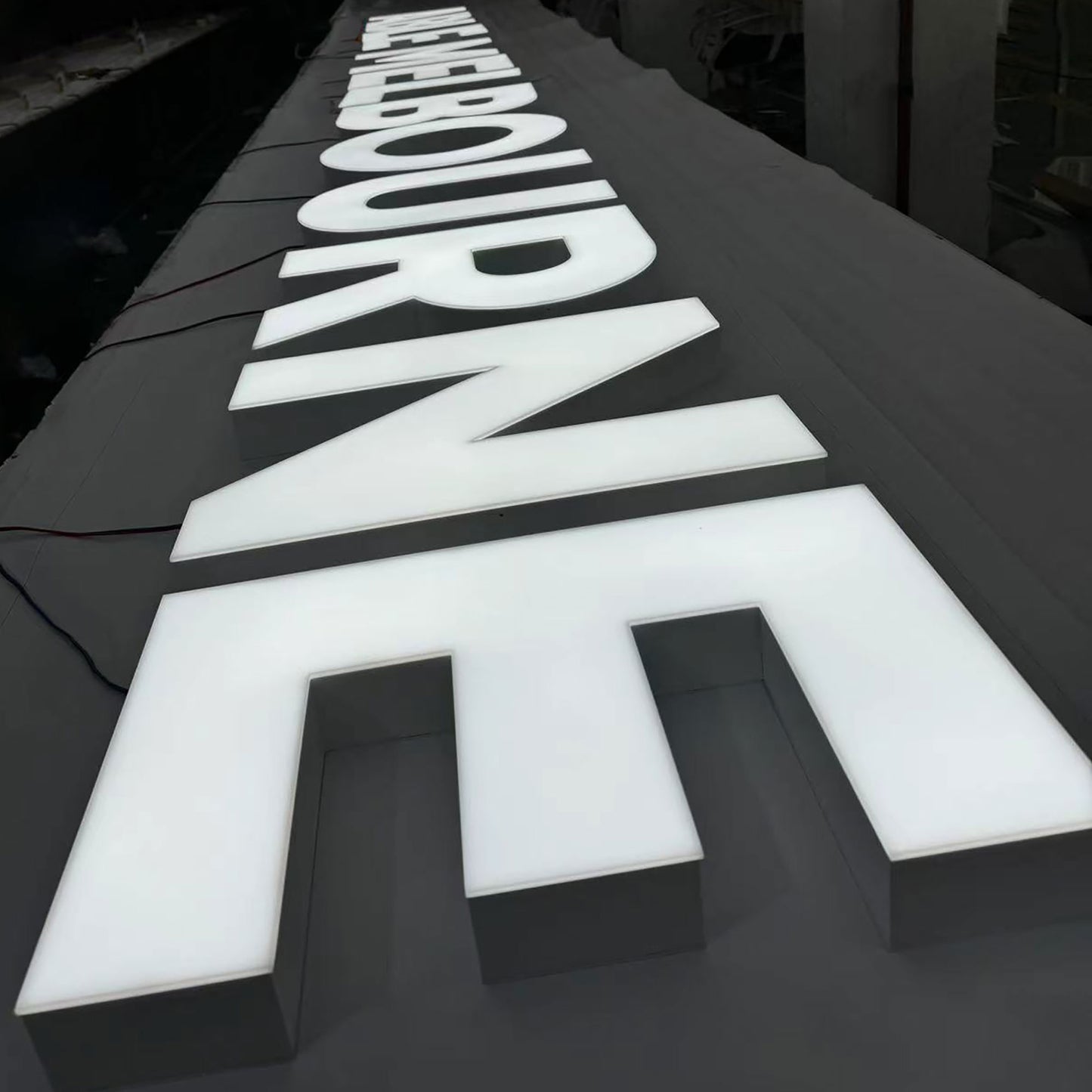 3D Frontlit Channel Letters, Custom Business Sign, Indoor Lobby Signages, 3D Logo Sign, Outdoor Building Signs