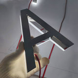 Custom Backlit Sign Light up Logo Company Name Sign 3D Storefront Letters Reverse Lit Channel Letters Sign