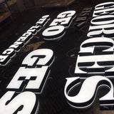3D Double Sided Lighted Waterproof Led Sign Business Logo Company Logo Acrylic LED Illuminated Sign