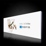 Phone shop LED profile light box with aluminum frame commercial stores fabric lightbox display boards