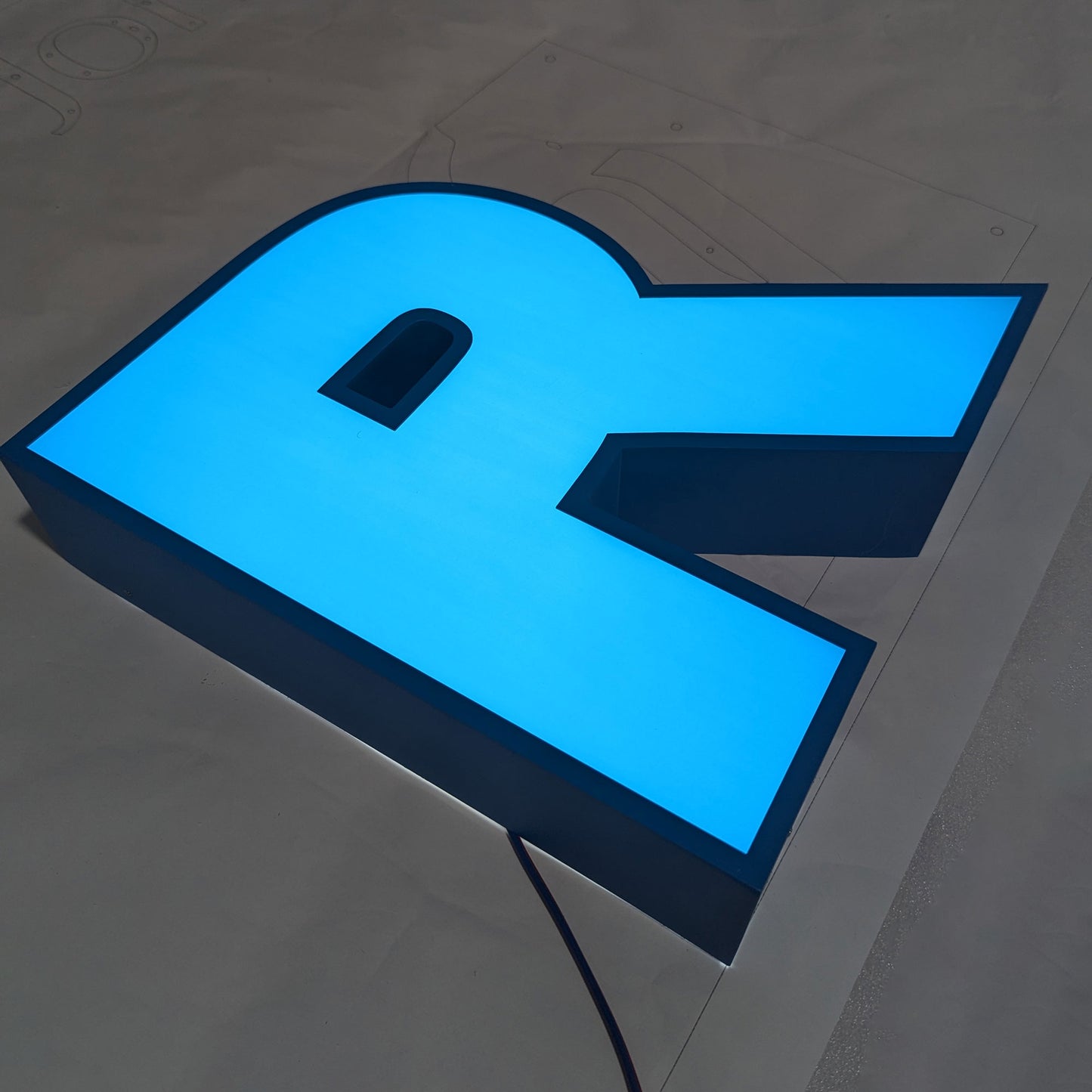 Custom Metal Channel Letter Sign LED Frontlit Storefront Sign Company Lobby Signboard 3D Brand Lettering