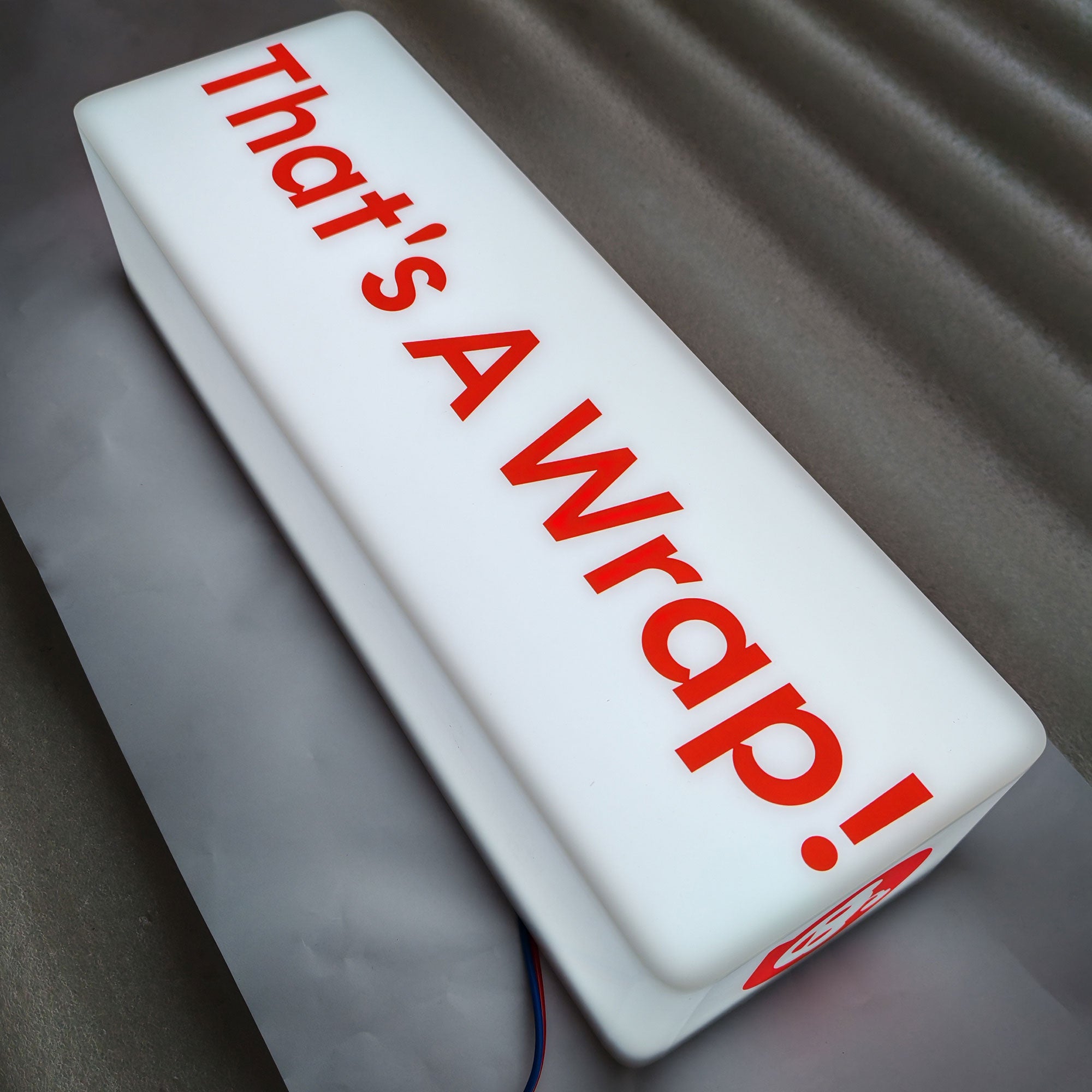 Wall Mounted Lightbox Billboard Indoor Acrylic Lightbox Clothing Store Coffee Shop LED Sign Storefront Logo Display