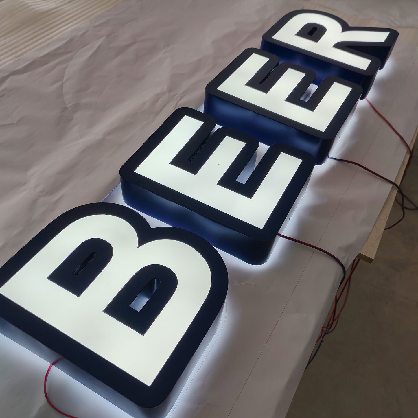 LED Channel Letter, Outdoor Front Illuminated Signs, Custom Business Signage, 3D Brand Logo Signs, Store Front Signboard