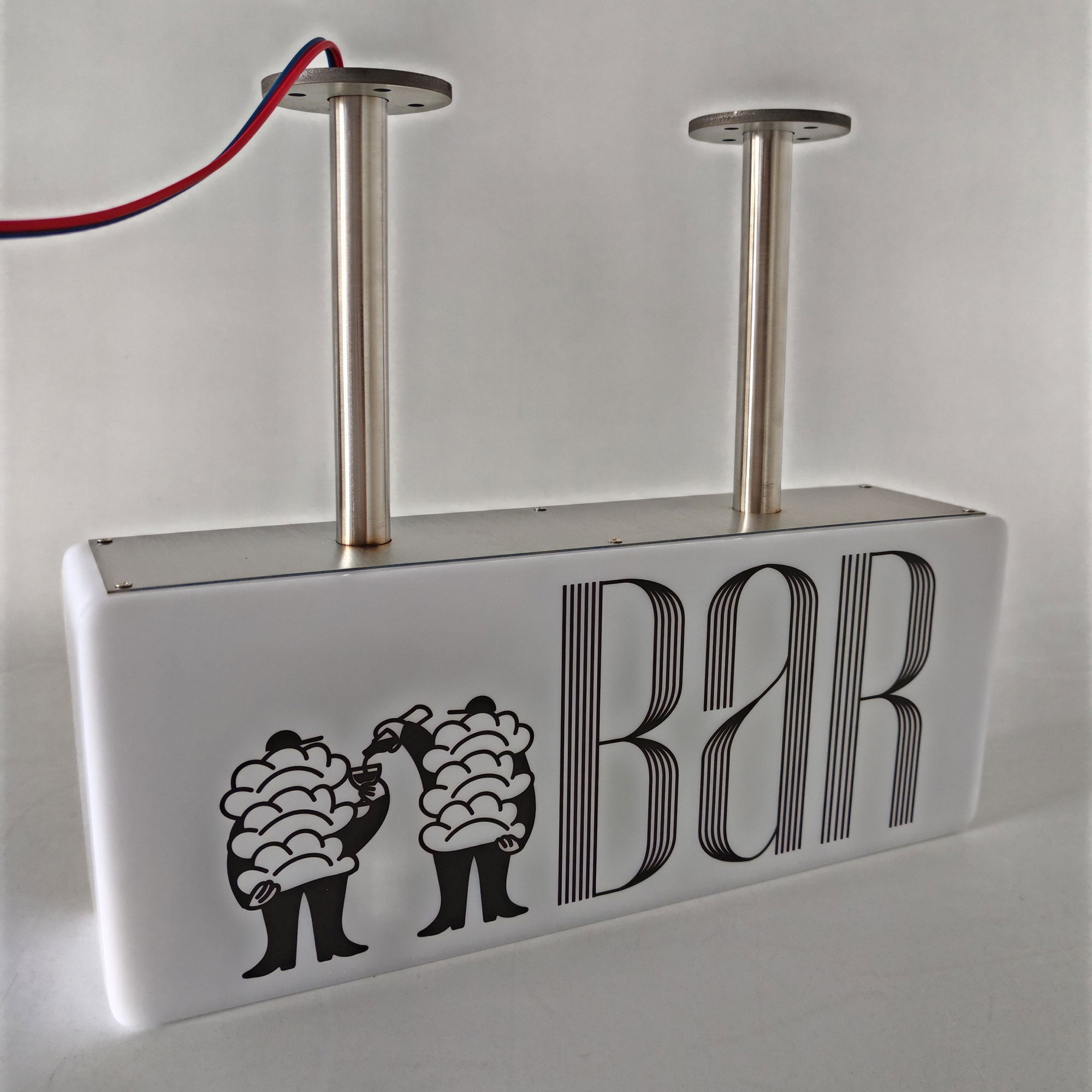 Led Light Box Signboard, Shop Front Signage, 3D Lighted Sign, Business Acrylic Light Box, Outdoor Wall Hanging Light Box