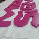 Custom sign letters laser cutting 3d letter acrylic cut business logos plastic wall logo signs