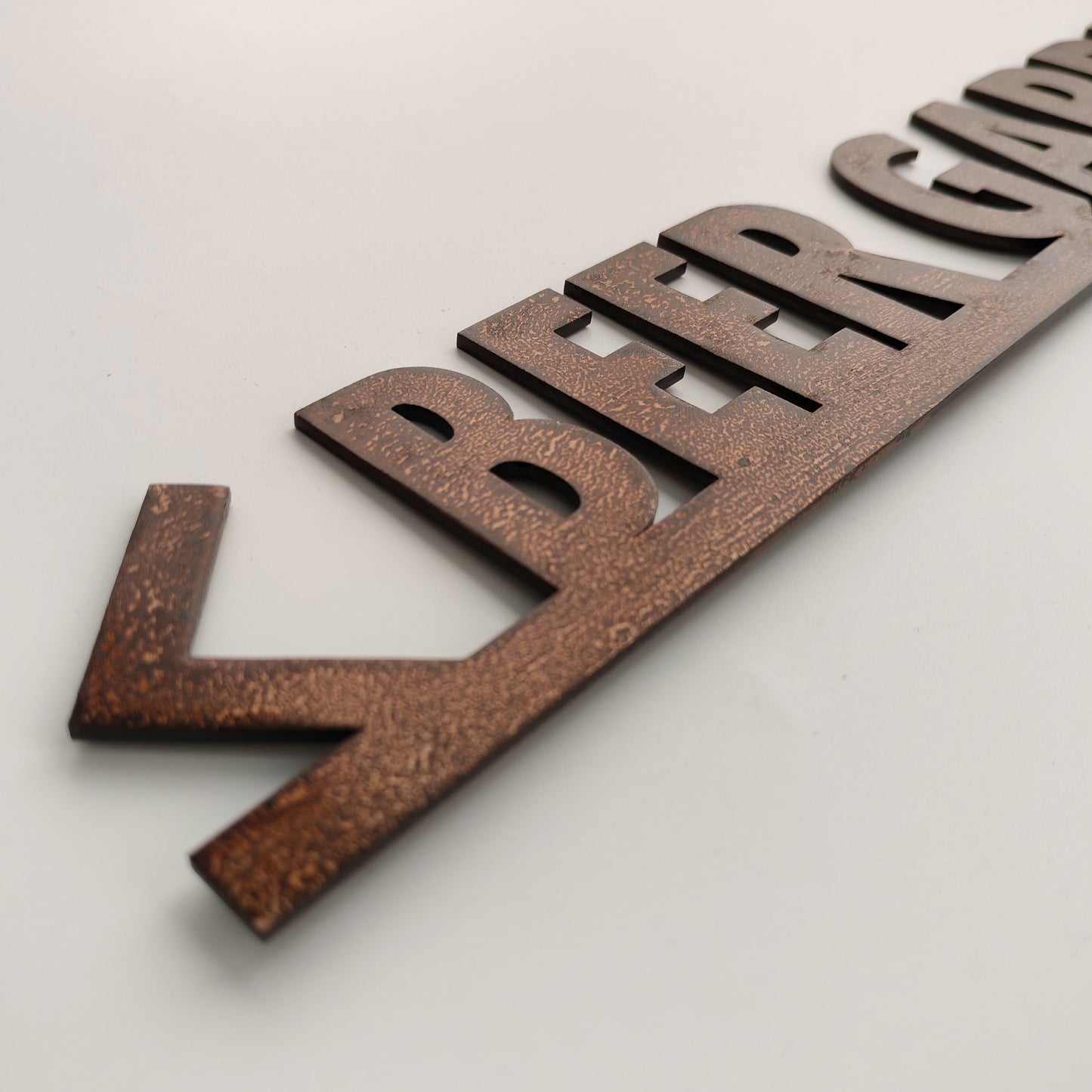 Laser Cut Metal Sign, 3D Business Logo Sign, Outdoor Metal Letters, Rust Metal Letters, Office Reception Signs