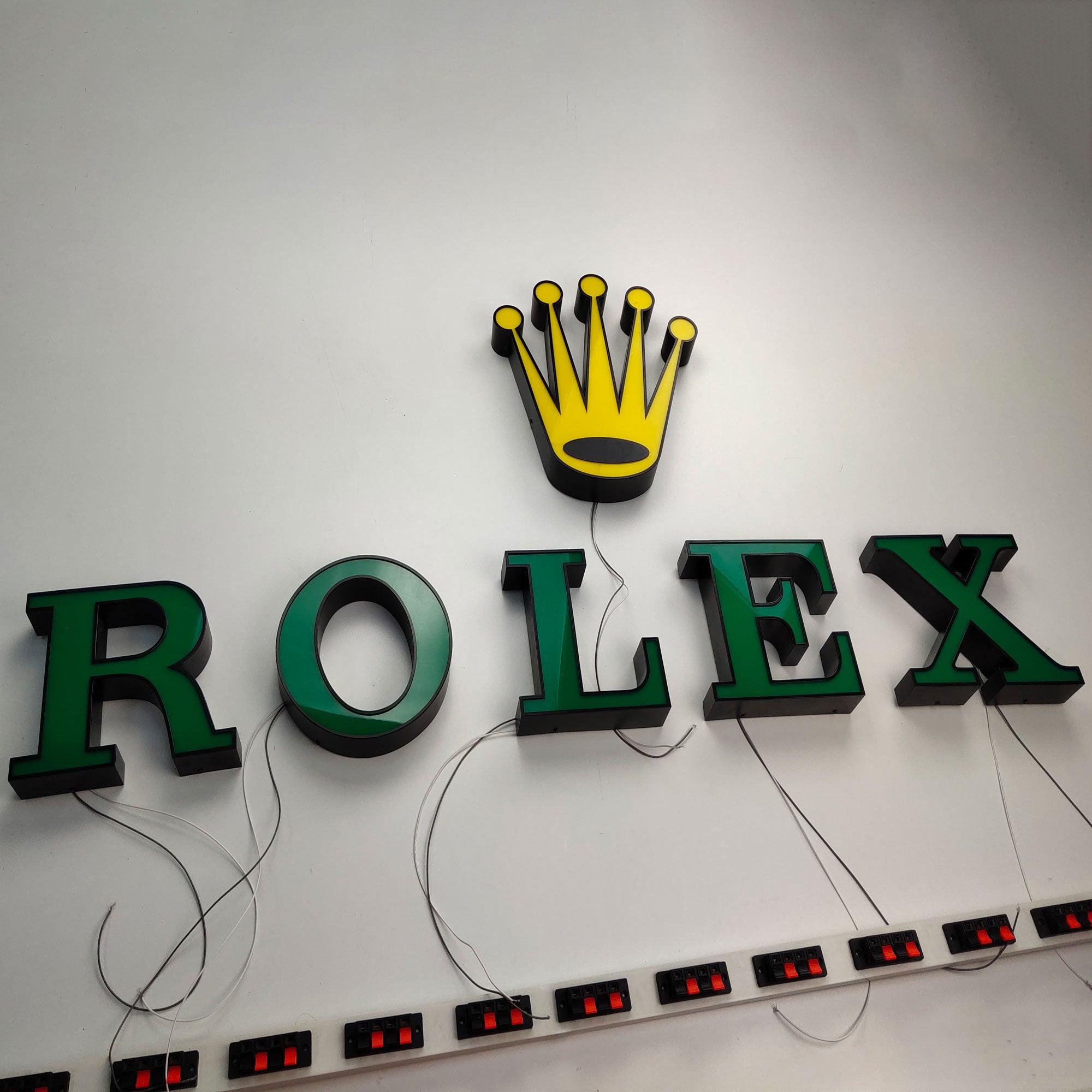 LED Illuminated Sign Aluminum TrimCap Outdoor Front Illuminated 3D Frontlit Channel Letter Sign Waterproof Sign Letters