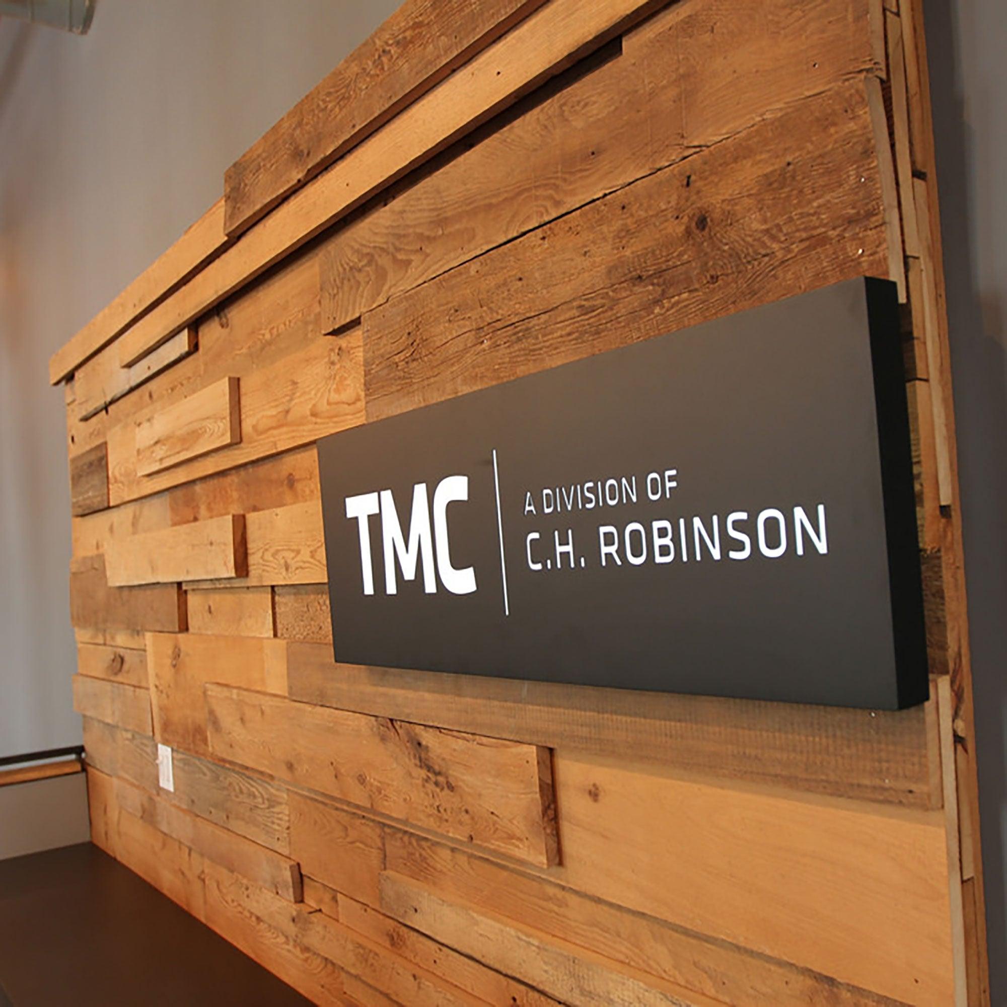 Illuminated Business Signs 3d Acrylic Led Frontlit Lightbox Reception Indoor Wall Mounted Company Logo Signboard