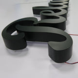 Building Logo Sign Business Signboard 3D Custom Led Business Signs Stud Mounted Wall Display Channel Letters Outdoor