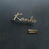 3mm 5mm 8mm solid cut bronze letters office wall stud mounted stainless steel cut letters