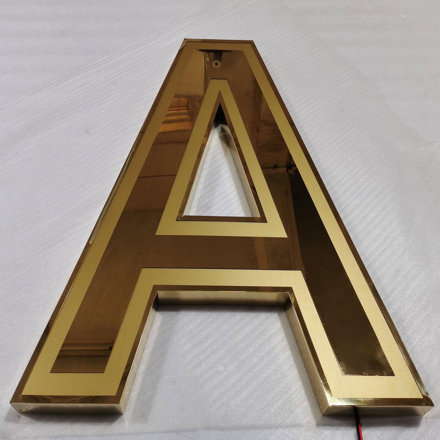 Custom Made Frontlit Led Channel Letter Sign Face Illuminated 3D Letter Company Name Logo