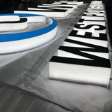 Alphabet Signs 3d Acrylic Outdoor Customized Logo LED Channel Letters Edge Lit Letters Sign