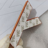 3M Adhesive 3D Wall Letters CNC Laser Cut Acrylic Letters Sign Color Painted Office Interior Decor Sign