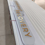 Reception Wall Lightbox,Brand Logo Display, Office Name Signs, Studio LED Sign, Company Lobby Lighted Signages