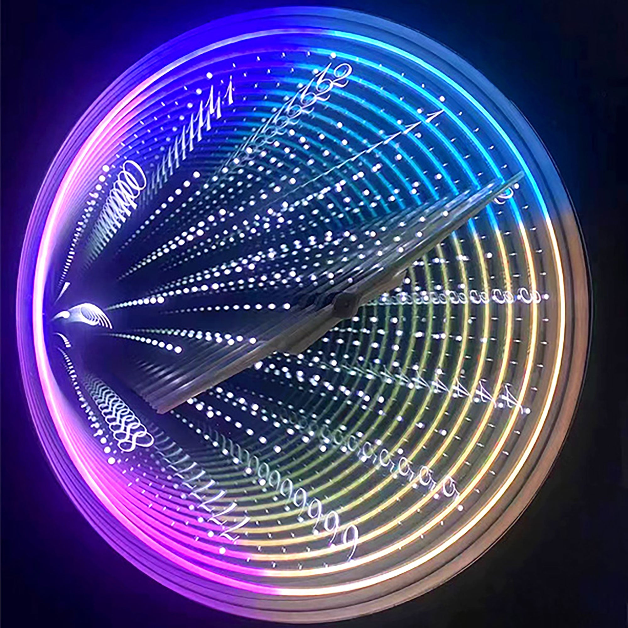 3D Magic infinity mirror multi-layer custom neon infinity mirror sign display shop party event wedding led decorations