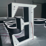 Business 3D Signboard Brand Logo Illuminated Sign Led Shop Front  Double Sided Led Channel Letters