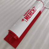 Custom Business Round Tube LED Light Box Fulllit Acrylic Cylindrical Sign for Shop Advertising Display
