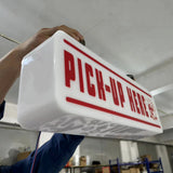 Custom Business Light Box Signboard Restaurants Hanging LED Full-lit Acrylic light box Shop Store Illuminated 3D Signs