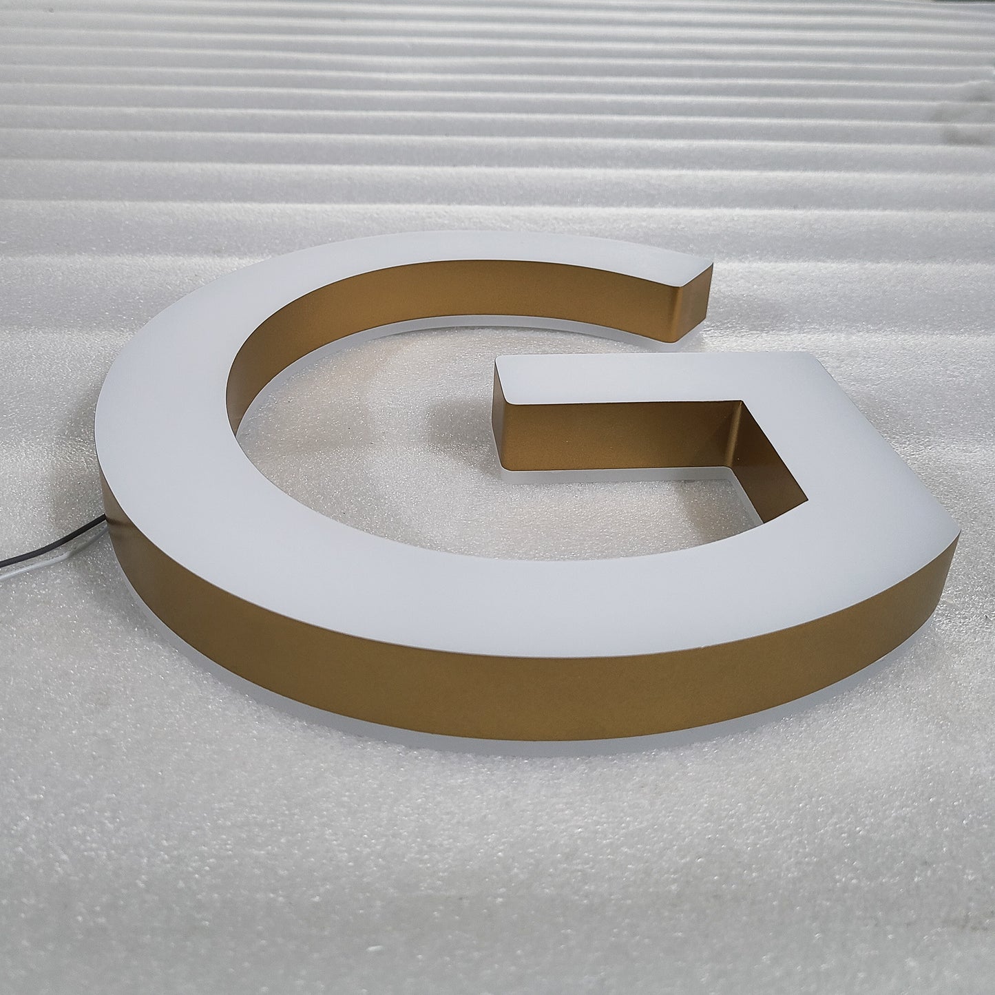 Salon Spa Shop Lighted Signboard Led Lighting Acrylic Letters Double Lit Alphabet Letters Customized Business Led Sign