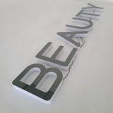 Customized Indoor 3D Luminous Acrylic Letter Side-lit LED Sign Letters for Business & Brand Signage