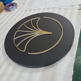 Business Outdoor Advertising Display Metal Light Boxes Custom Push Through Acrylic Logo Letters Led Signage