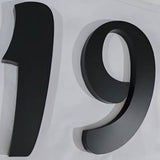 Exterior 3D Channel Letter Building Sign Powder Coated Metal Letter Signage Outdoor Non Illuminated Custom Large Letters