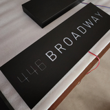 Customized Shape Stainless Steel Luminous Frontlit Led Signboard Sign Outdoor Business Led Light Boxes Signs