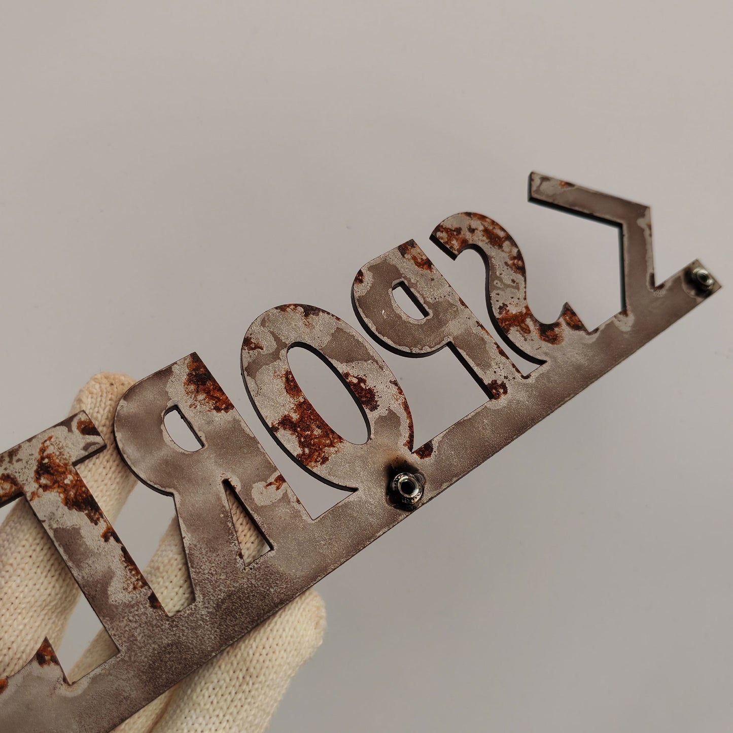 Laser Cut Metal Sign, 3D Business Logo Sign, Outdoor Metal Letters, Rust Metal Letters, Office Reception Signs