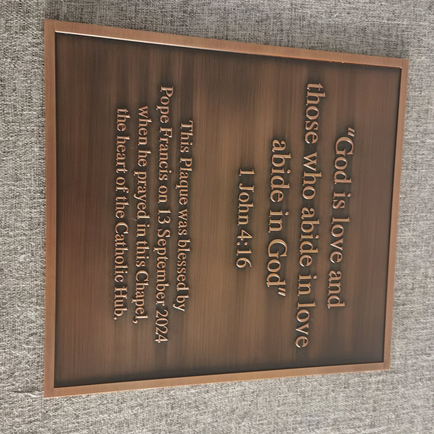 Cast copper brass custom plaques personalized memorial signage company indoor wall signs historical building signs