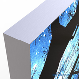 Outdoor Shop Front Aluminum Signboard Rectangle Profile Lightbox Signage Custom LED Fabric Light Box Sign