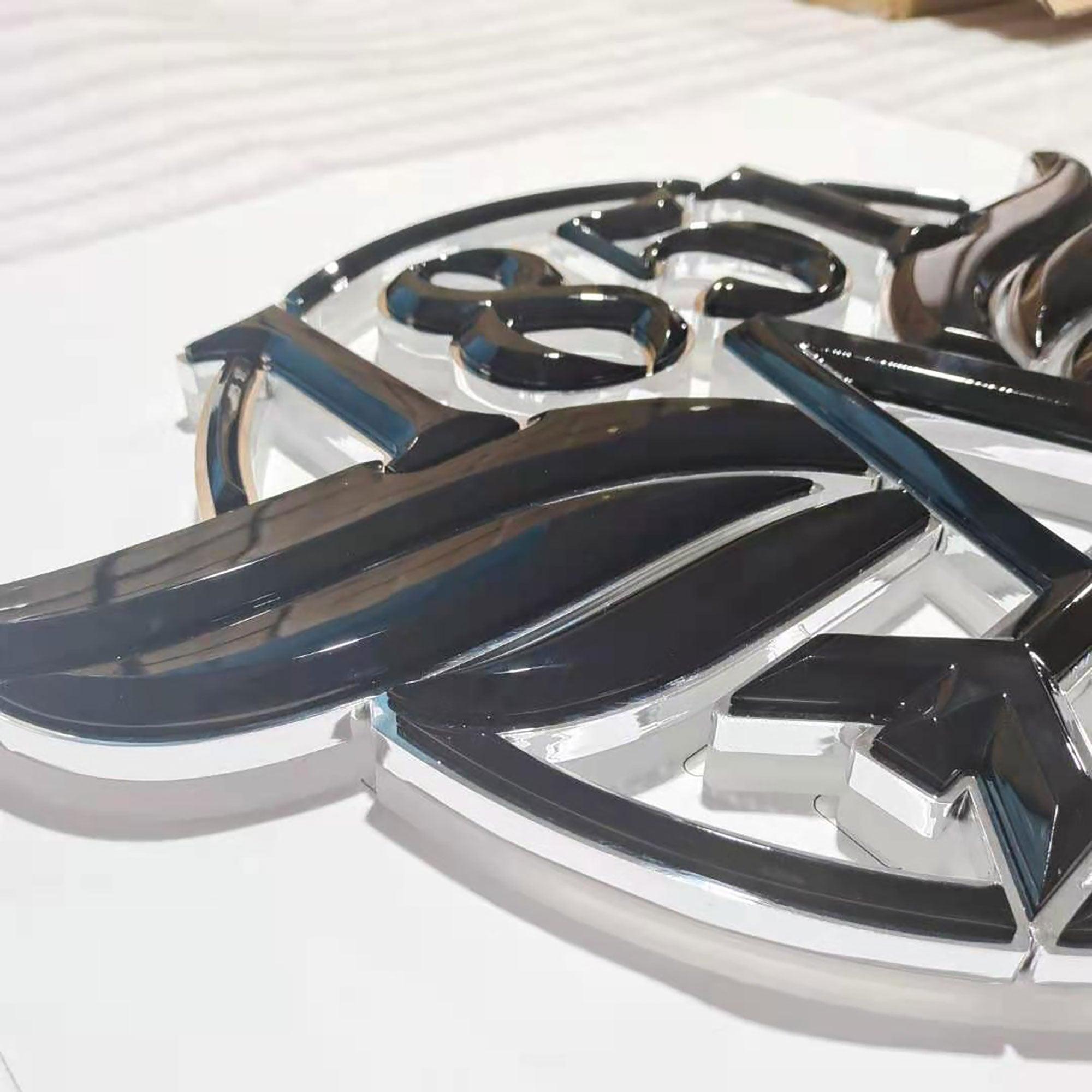3d Illuminated Channel Signs Letters Custom Led Backlight Acrylic Sign Stainless Steel Channel Letters