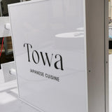 Durable Light Boxes Outdoor Illuminated Blade Sign Shop Front Hanging Metal Led Light Box Sign