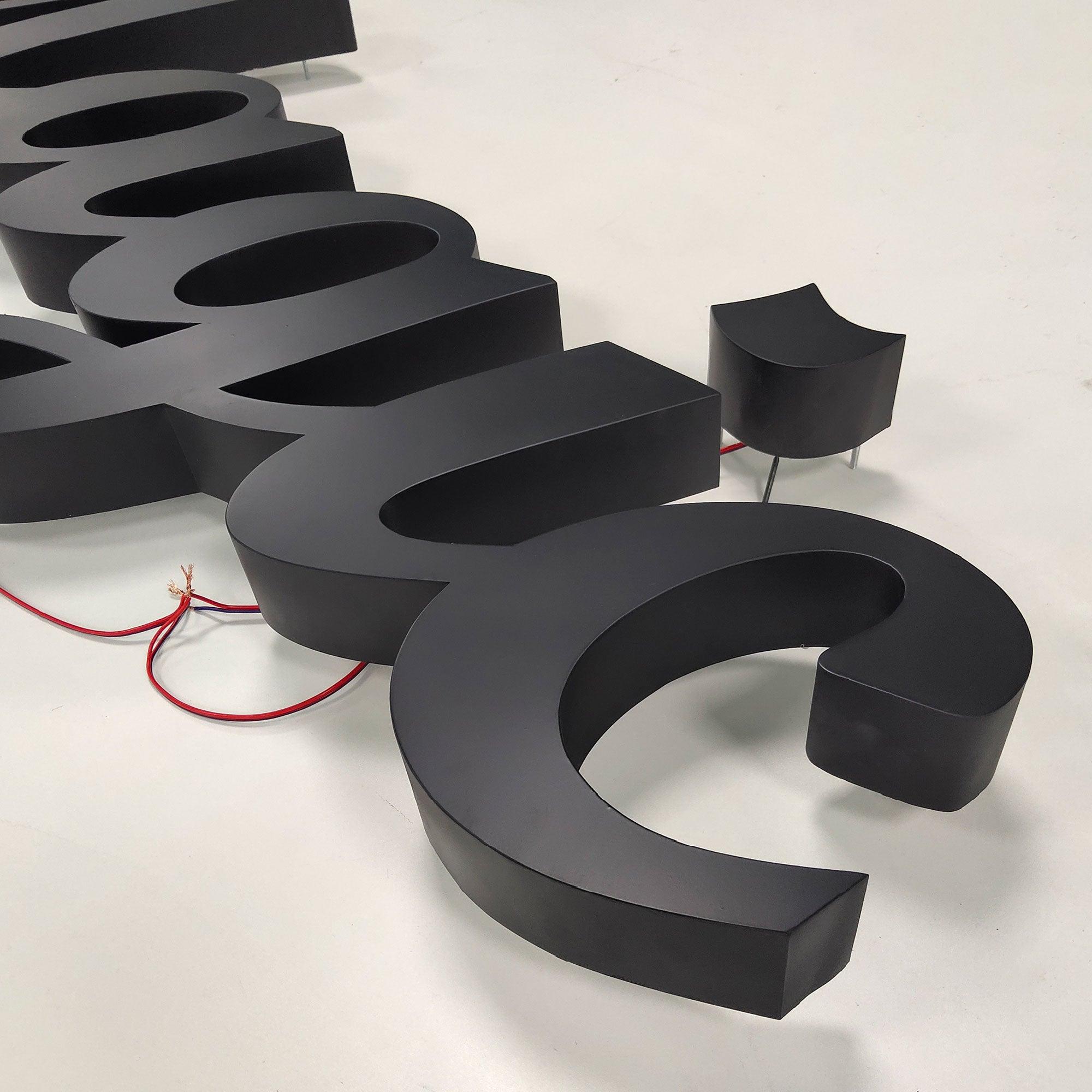 Building Logo Sign Business Signboard 3D Custom Led Business Signs Stu ...