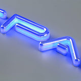 Storefront Full Lit Sign 3D Illuminated Light Up Acrylic Letters Office Lobby Salon Decor