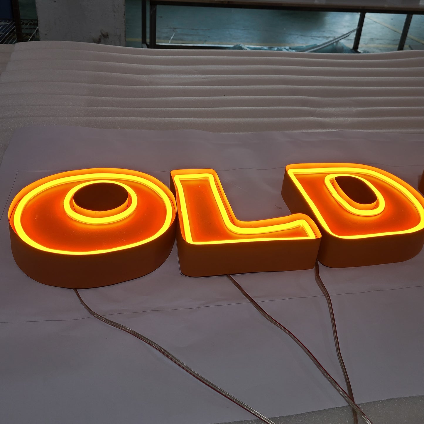 Waterproof led business signs custom flexible neon lights with metal channel decorative led neon signs