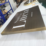 Custom Led Rectangle Advertising Lightbox Signage Outdoor Brand Display Light Box Sign Barber Shop Store Sign