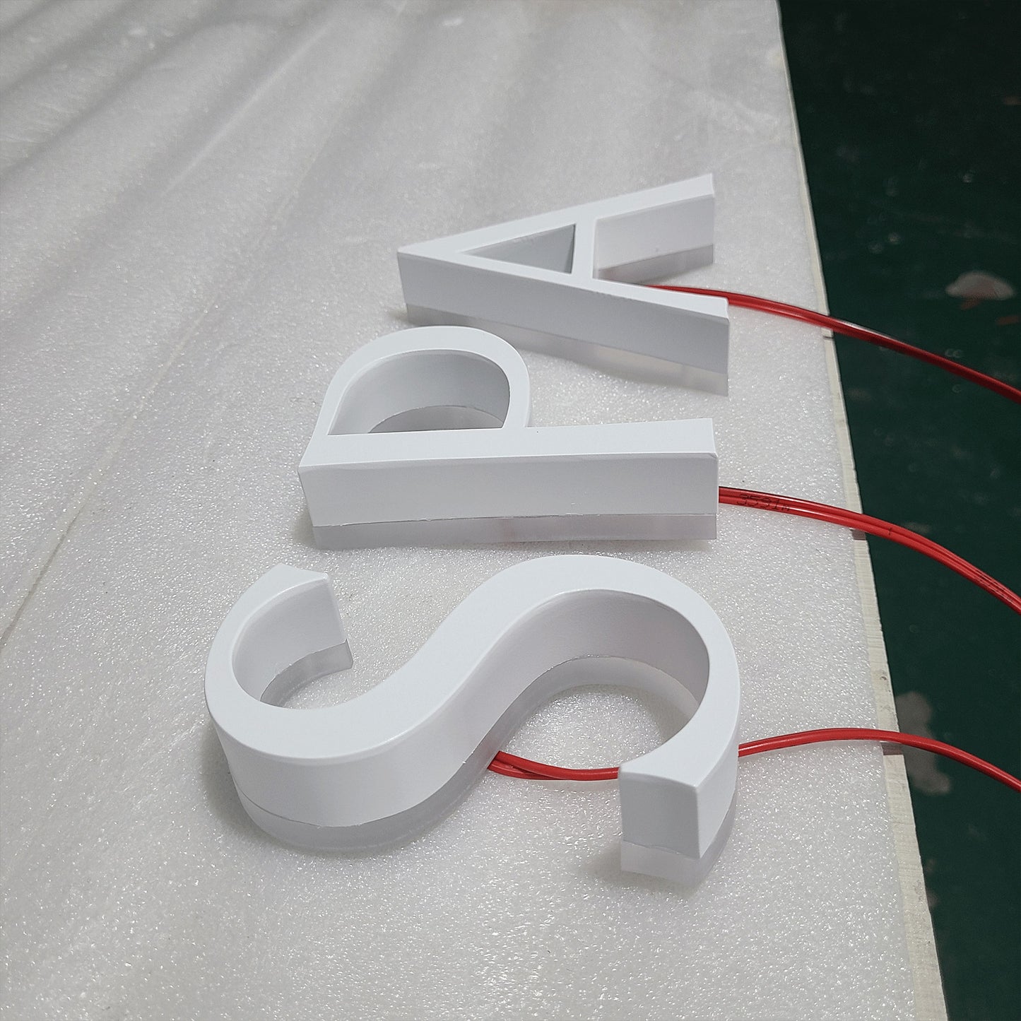 Custom Led Business Sign Back Lighted Advertising Channel Letters Comapny Logo 3D Backlit Electronic Sign
