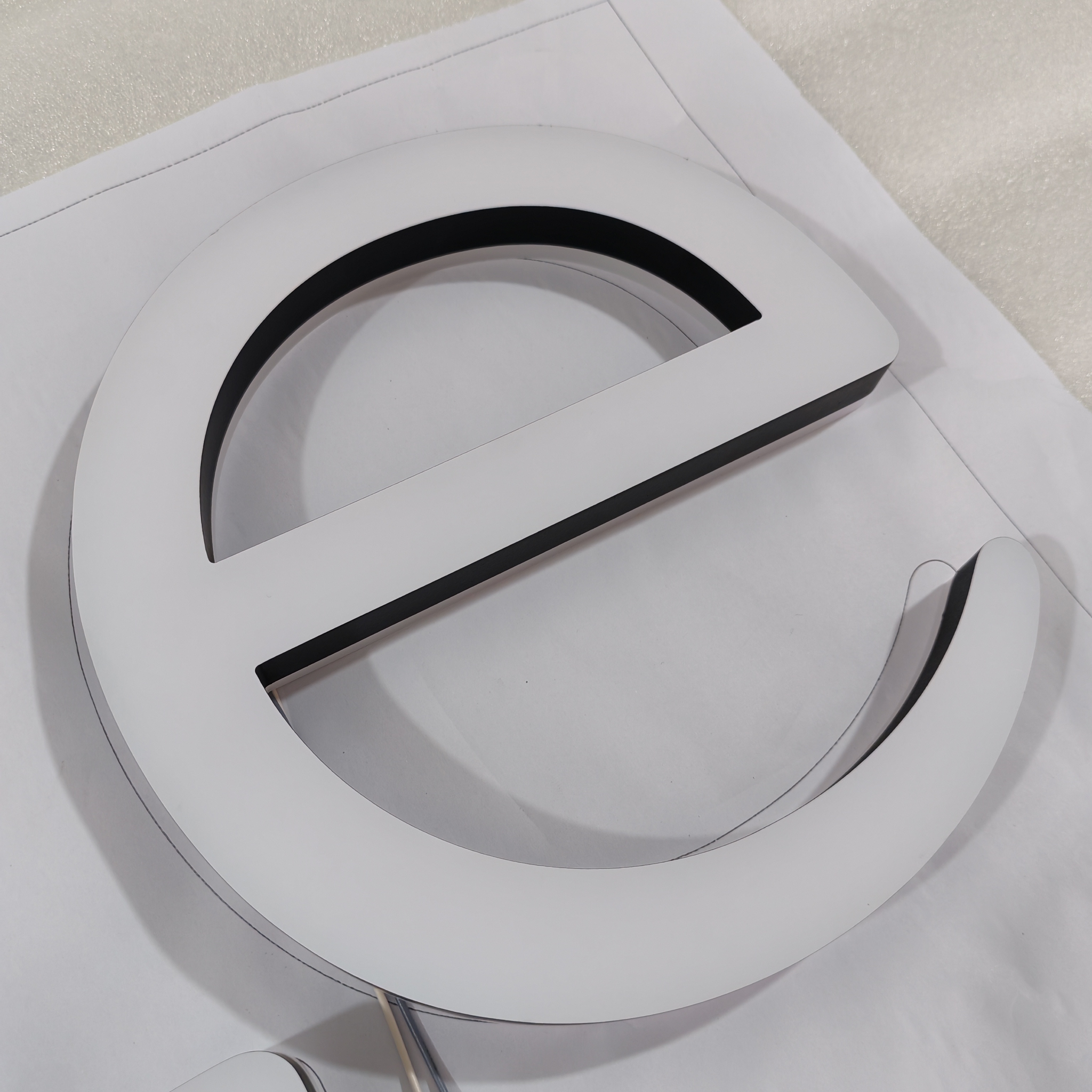 Acrylic facelit & backlit letters 3d LED double sided lit sign letters waterproof shop hotel indoor signs