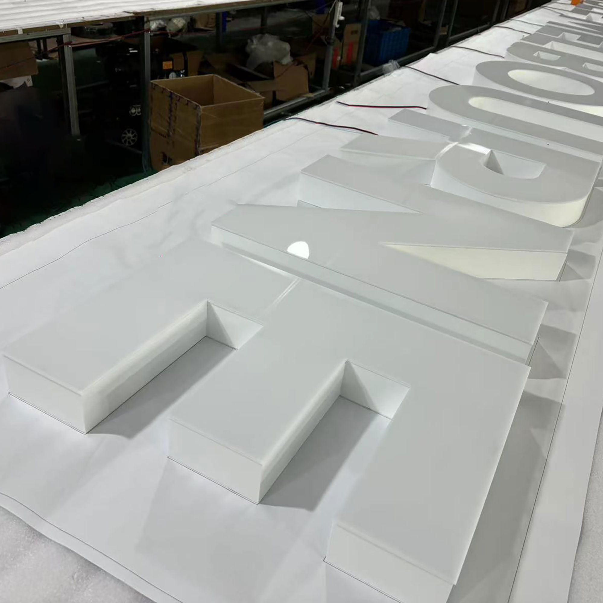 3D Frontlit Channel Letters, Custom Business Sign, Indoor Lobby Signages, 3D Logo Sign, Outdoor Building Signs