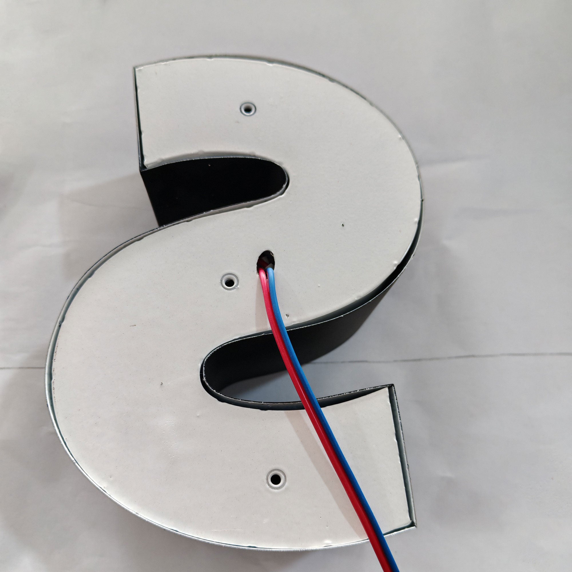 Custom Frontlit Letters Sign Company Reception Lobby 3D Wall Sign Store Front LED Metal Channel Letter Sign