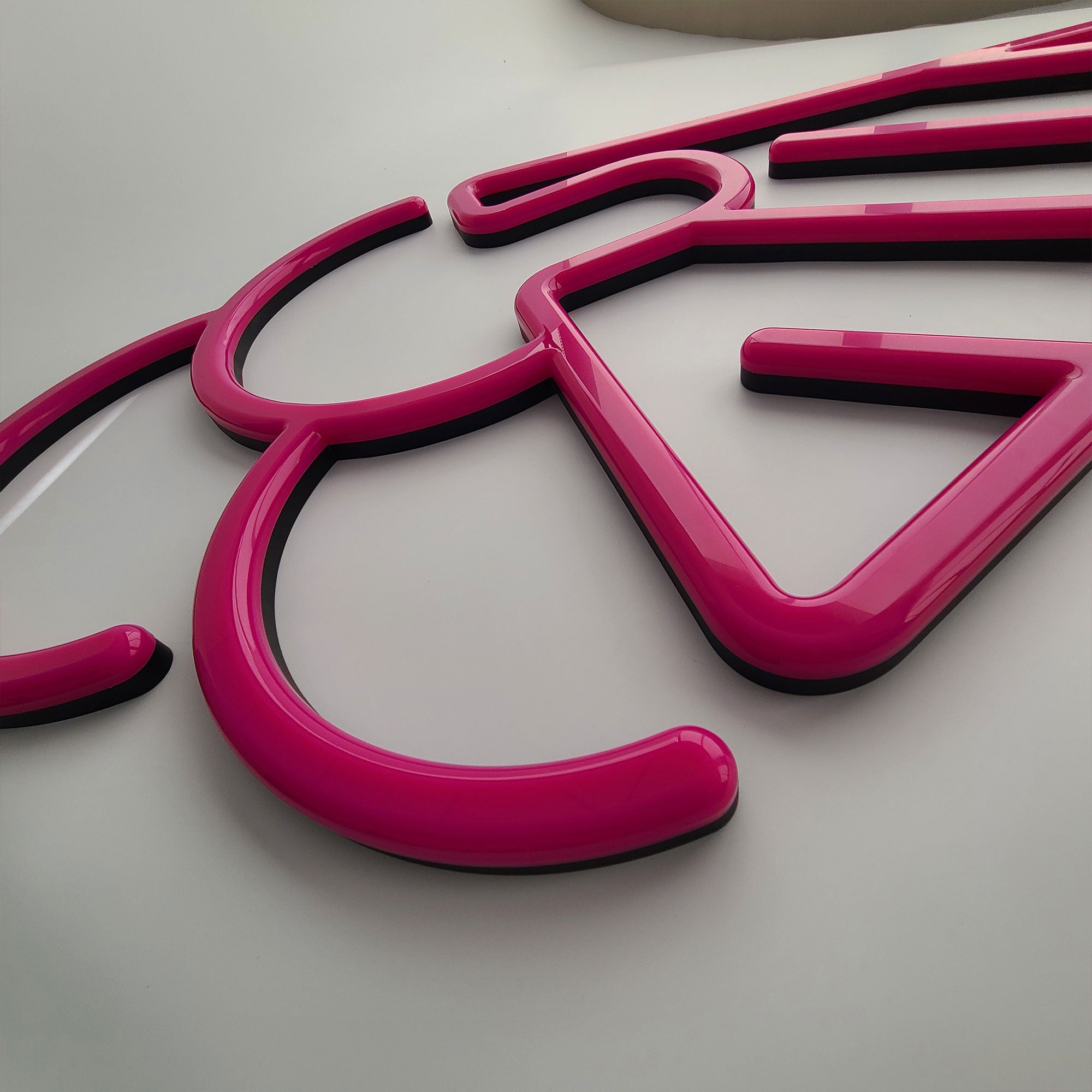 Custom Neon Sign Ice Cream Shop  Logo Sign 3D Lighting Indoor Wall Signs LED Acrylic Neon Signages