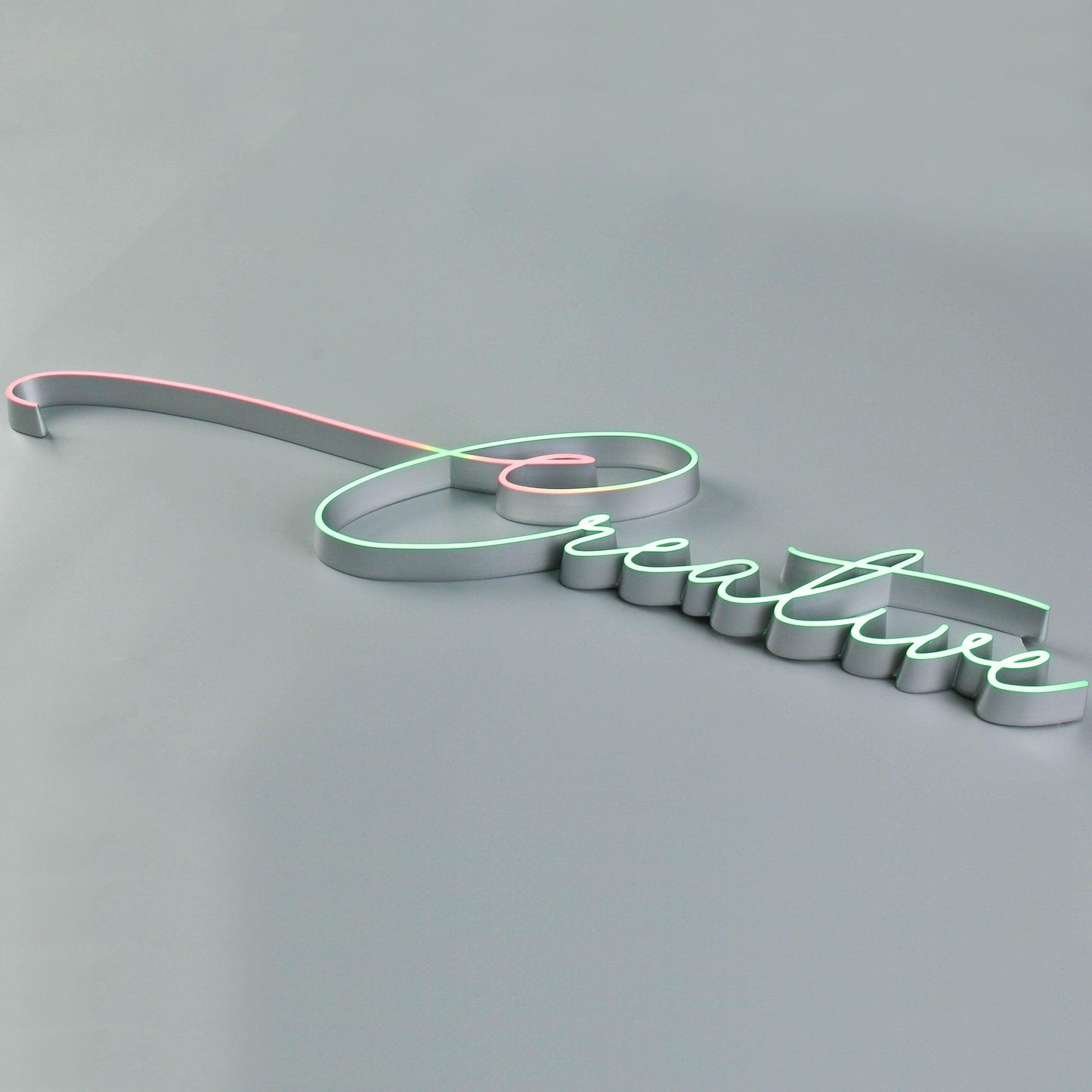 RGB LED Front Illuminated Acrylic Letters Office Wall Logo Custom Lighted Led Acrylic Sign