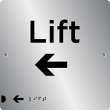 Interior signgae ADA sign raised letters wayfinding office building sign wall conference room sign braille signage
