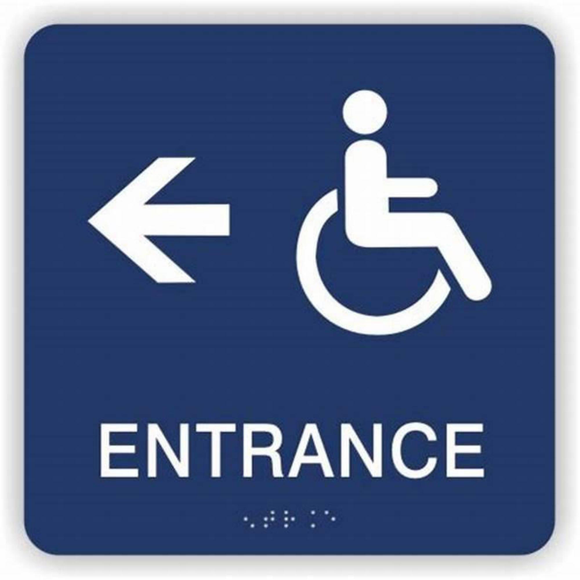 Ada Sign Lettering Interior signgae ADA sign raised letters wayfinding office building si ...