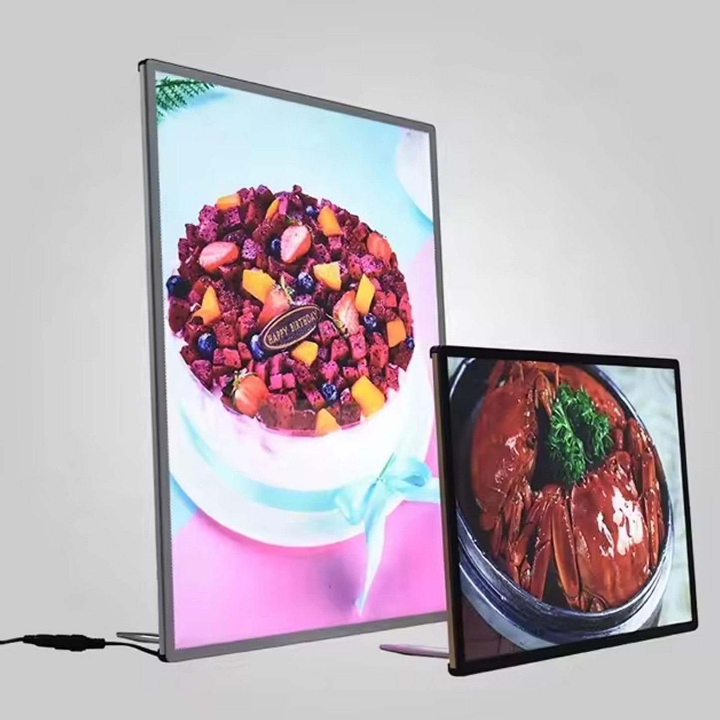 Desktop Lightbox Window Display A4 Poster Frame Snap Ultra Thin Advertising Bar Lighting Box