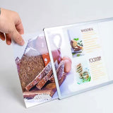 Desktop Lightbox Window Display A4 Poster Frame Snap Ultra Thin Advertising Bar Lighting Box
