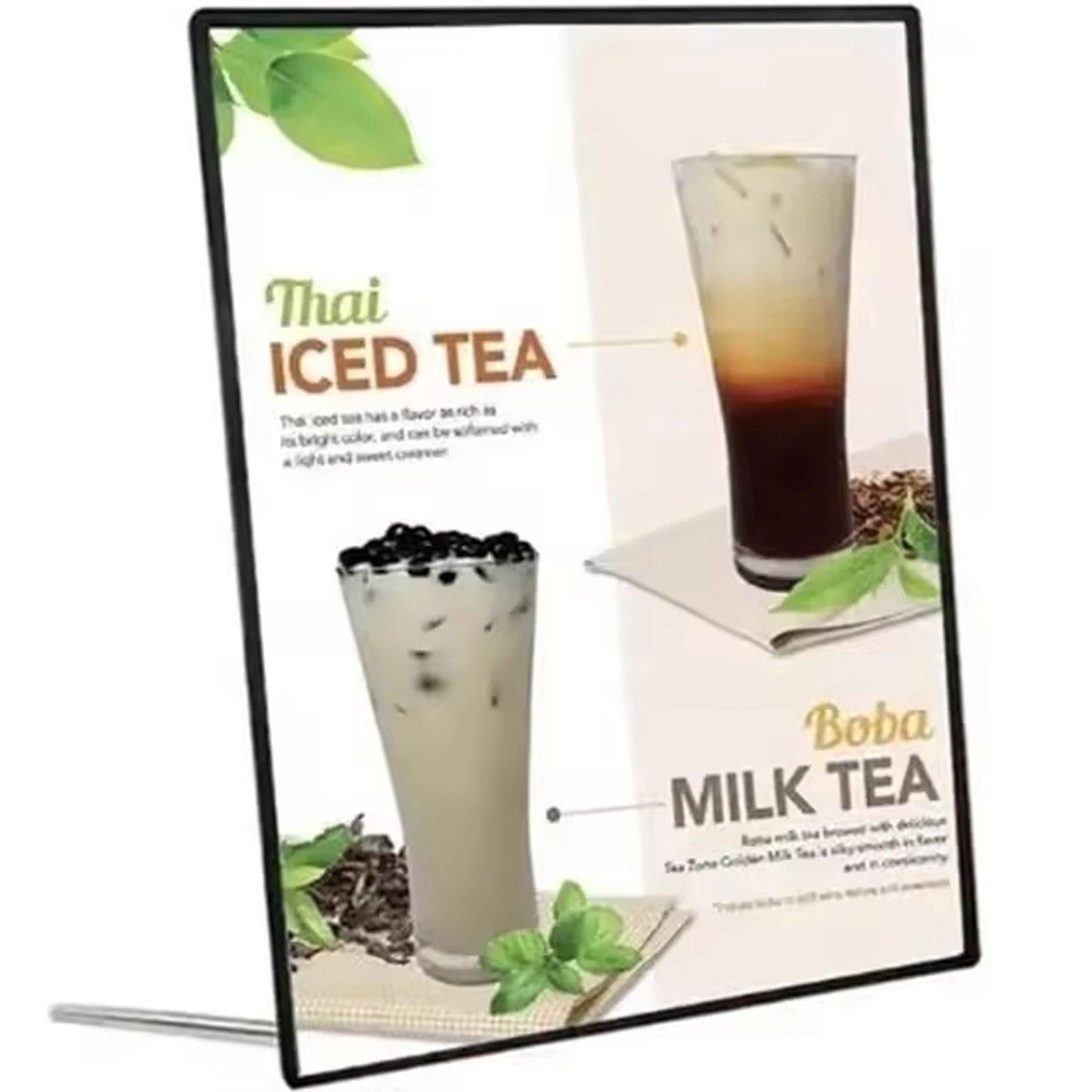 Desktop Lightbox Window Display A4 Poster Frame Snap Ultra Thin Advertising Bar Lighting Box