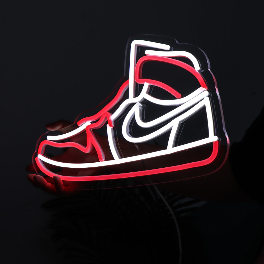 sport shoes neon sign, led neon flex sign,neon signs for sale, faux Neon Signs.